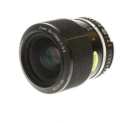 Nikon 36-72mm f/3.5 Zoom Series E AIS Manual Lens