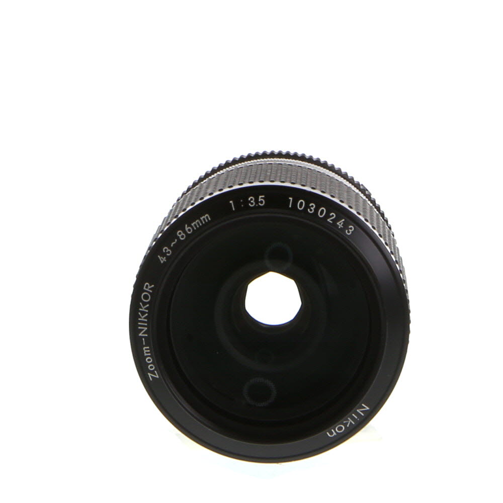 Nikon 43-86mm f/3.5 Zoom-NIKKOR AI Manual Lens
