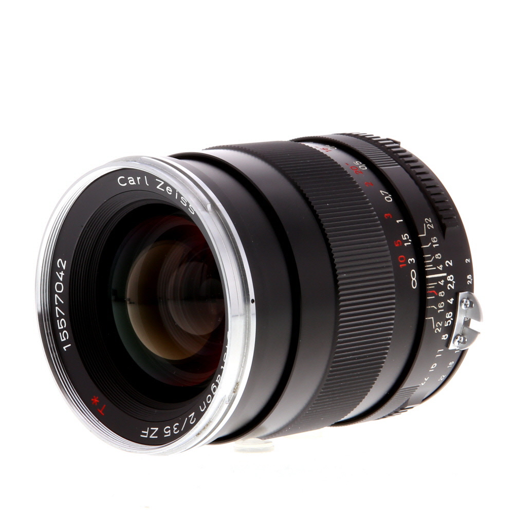 Zeiss 35mm f/2 Distagon ZF.2 T* AIS Manual Focus Lens for Nikon F-Mount, Black (CPU Contact)