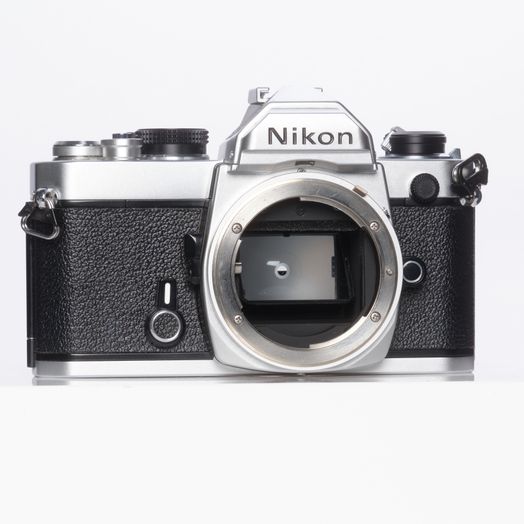 Nikon FM 35mm Camera Body, Chrome - Used 35mm Film Cameras - Used