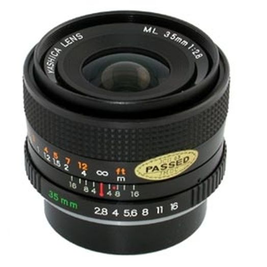 Yashica 35mm F/2.8 ML C/Y Mount Lens {52}