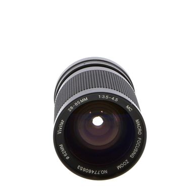 Vivitar 28-85mm F/3.5-4.5 Macro Manual Focus Lens For Minolta MD Mount