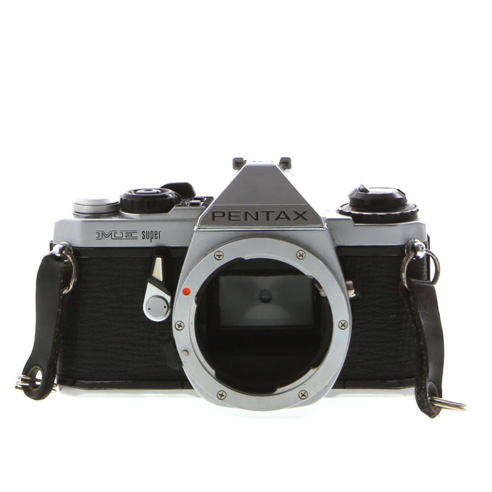 Pentax ME Super 35mm Camera Body, Chrome