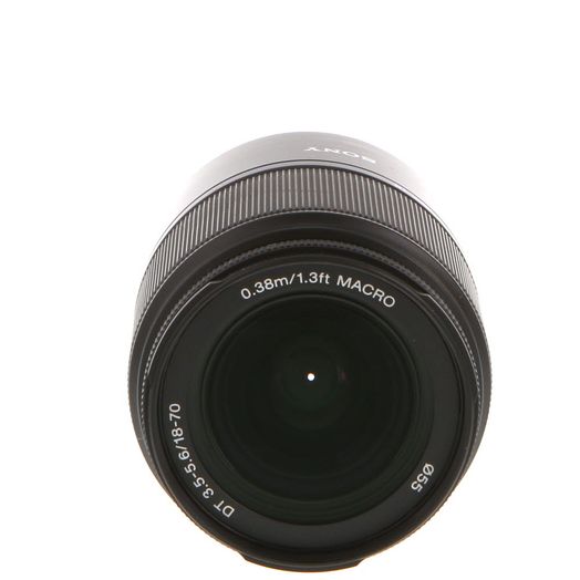 Sony 18-70mm f/3.5-5.6 DT A-Mount Autofocus Lens [55]
