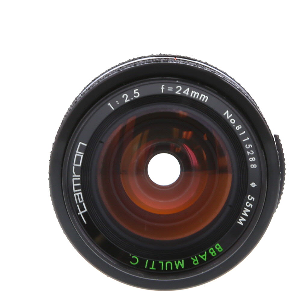 Tamron 24mm f/2.5 Lens (Requires Adaptall Mount) (01B)