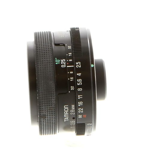 Tamron 28mm f/2.5 Lens (Requires Adaptall Mount) (02B){49}