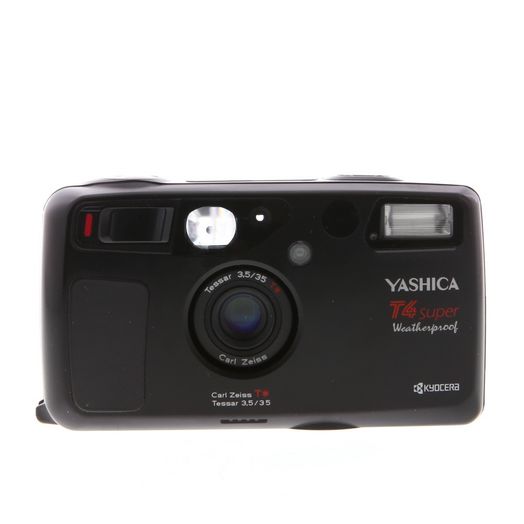 Yashica T4 Super Weatherproof 35mm Camera, Black