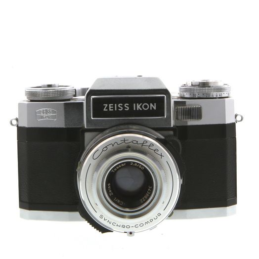 Zeiss Ikon Contaflex Super B Camera With 50mm f/2.8 Tessar Lens