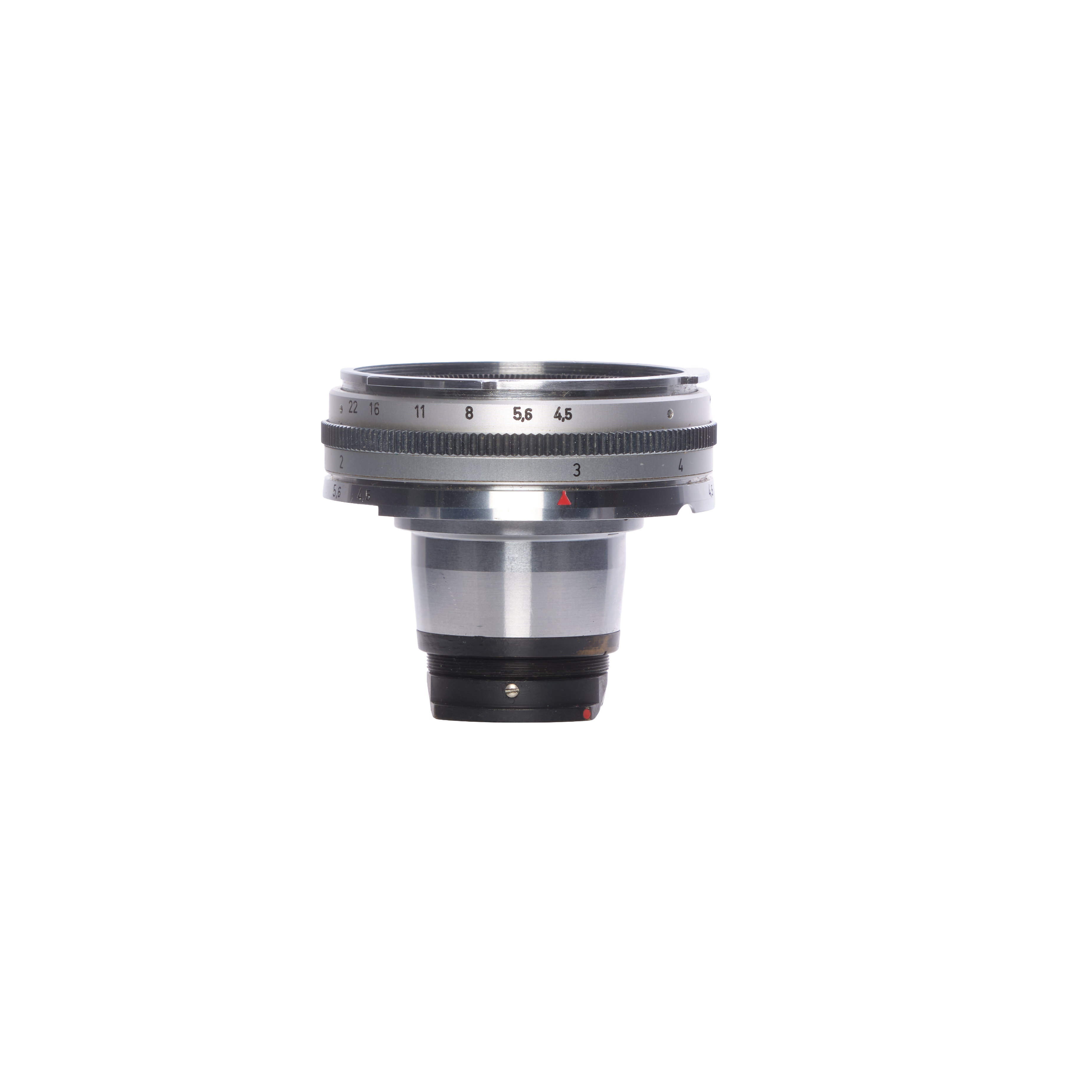 Zeiss 21mm F/4.5 Biogon Chrome Lens For Contarex