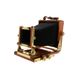 Zone VI 4X5 Classic Field Folding View Camera, Mahogany (Spring Back With Brass Fittings) thumbnail