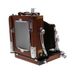 Tachihara 4x5 Folding Field Camera Body, Cherry Wood with Chrome Fittings  thumbnail