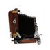 Tachihara 4x5 Folding Field Camera Body, Cherry Wood with Chrome Fittings  thumbnail