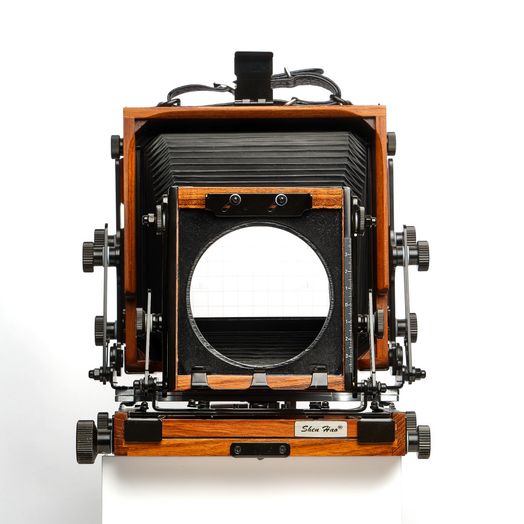 Shen Hao 4X5 HZX45-IIA Folding View Camera, Black Walnut with