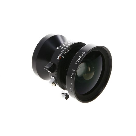 Nikon 75mm f/4.5 Nikkor SW BT Copal 0 (35MT) Lens for 4x5