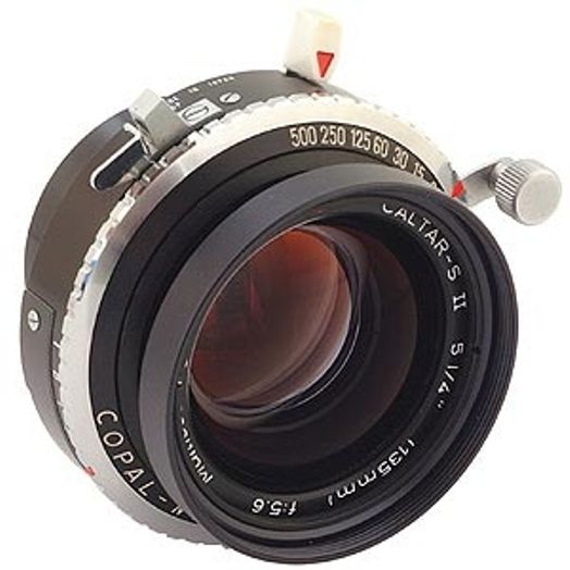 Calumet 135mm f/5.6 Caltar II-S MC BT Copal 0 (35MT) 4x5 Lens