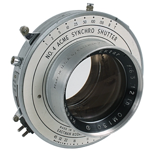 Kodak 12 in. (305mm) f/6.3 Commercial Ektar Acme Synchro BT Bi-Post (72MT) 8x10 Lens