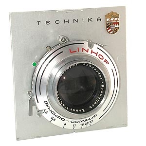 Schneider-Kreuznach 150mm f/4.5 Xenar Linhof Synchro-Compur BT (39MT) 4x5 Lens