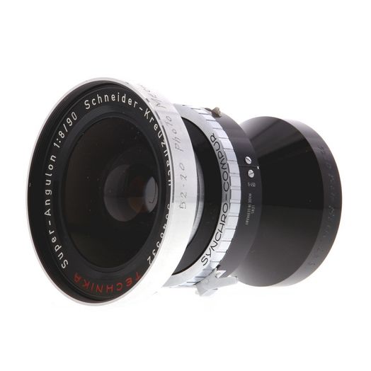 Schneider Super Angulon 90mm F/5.6 – Optique Grand Angle Technique Grand Format
