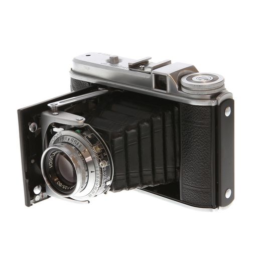 Voigtlander Perkeo II Medium Format Camera, with 80mm f/3.5 Color