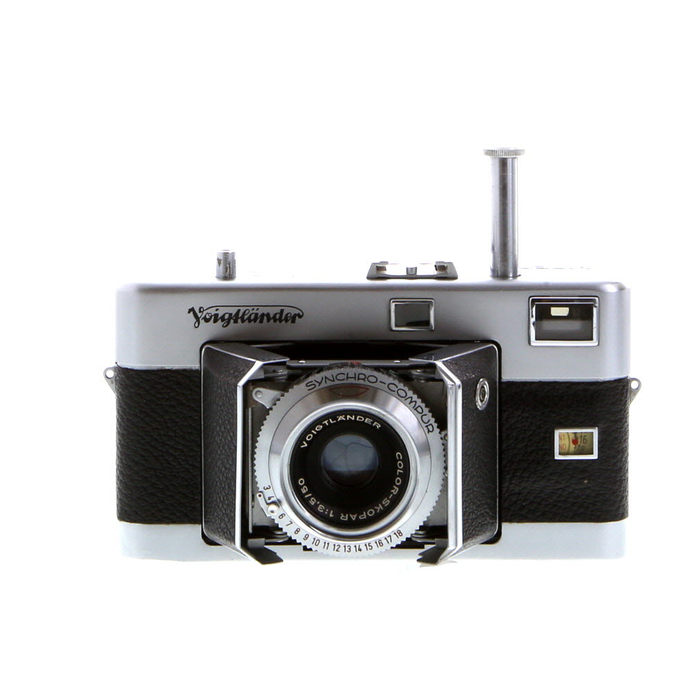 Voigtlander Vitessa N (Square RF Patch) Folding 35mm Camera with 50mm f/3.5 Color-Skopar Lens
