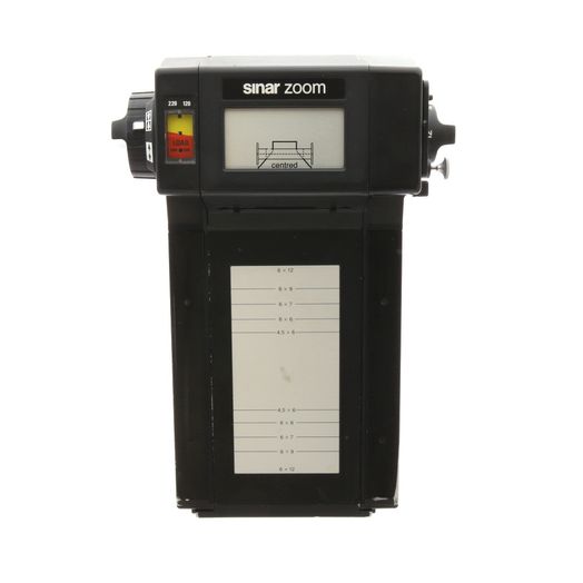 貴重なSinar 4×5in用 「双眼レフレックス/ファインダー他３点セット」 Sinar 4X5 Zoom Multiformat 120/220 Roll Holder 23-7070