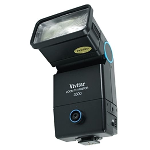 Vivitar 3500 (MI, OM) Flash [GN80] {Bounce, Zoom}