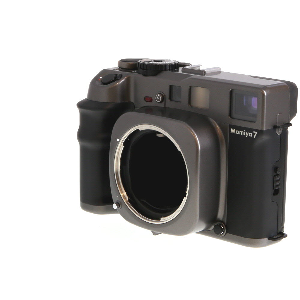 Mamiya 7 Medium Format Rangefinder Camera Body, Black Gray