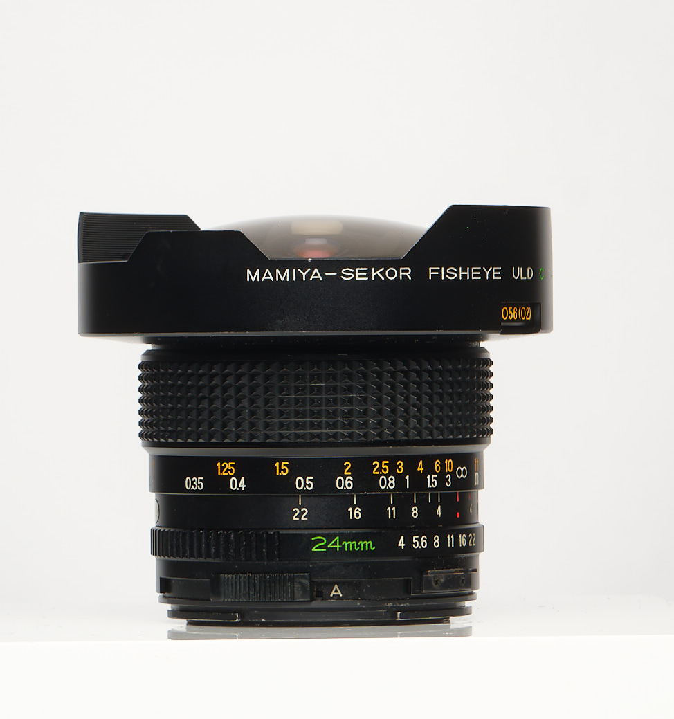 Mamiya Sekor C 24mm f/4 Fisheye ULD Manual Focus Lens for 645