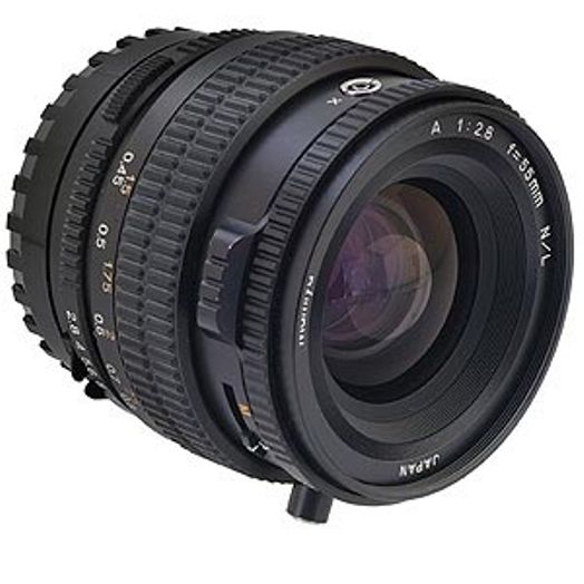 Mamiya 55mm f/2.8 A N/L Leaf Shutter Manual Focus Lens for 645 {67}