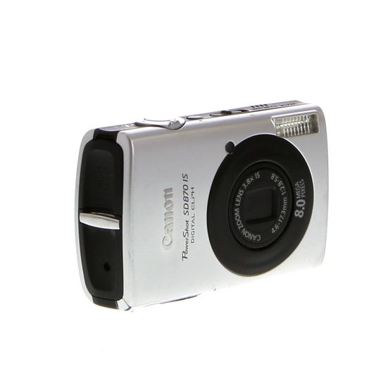 Canon PowerShot SD870 IS Silver Digital Camera {8MP}
