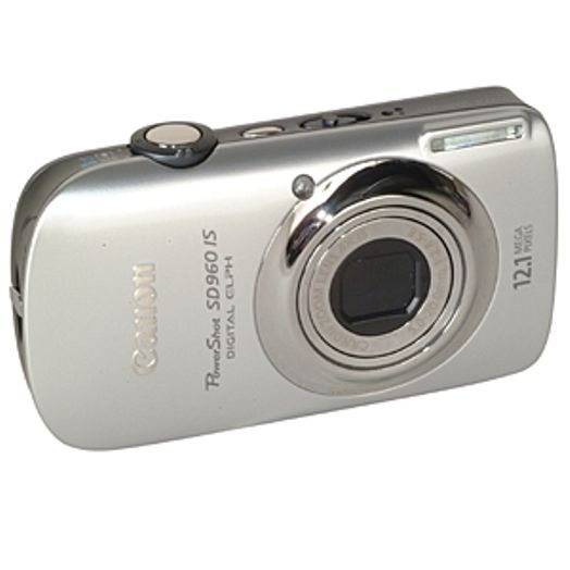 Canon PowerShot SD960 IS Silver Digital Camera {12.1MP}