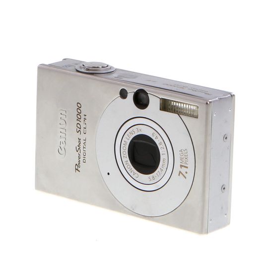 Canon PowerShot SD1000 DIGITAL ELPH Silver Digital Camera {7.1MP}