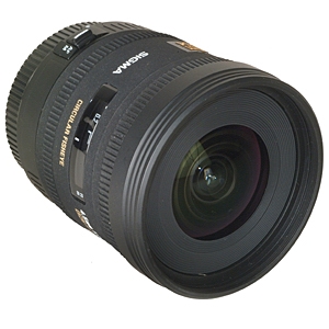 Sigma 4.5mm f/2.8 Circular Fisheye EX DC HSM Autofocus APS-C Lens for Canon EF-S Mount
