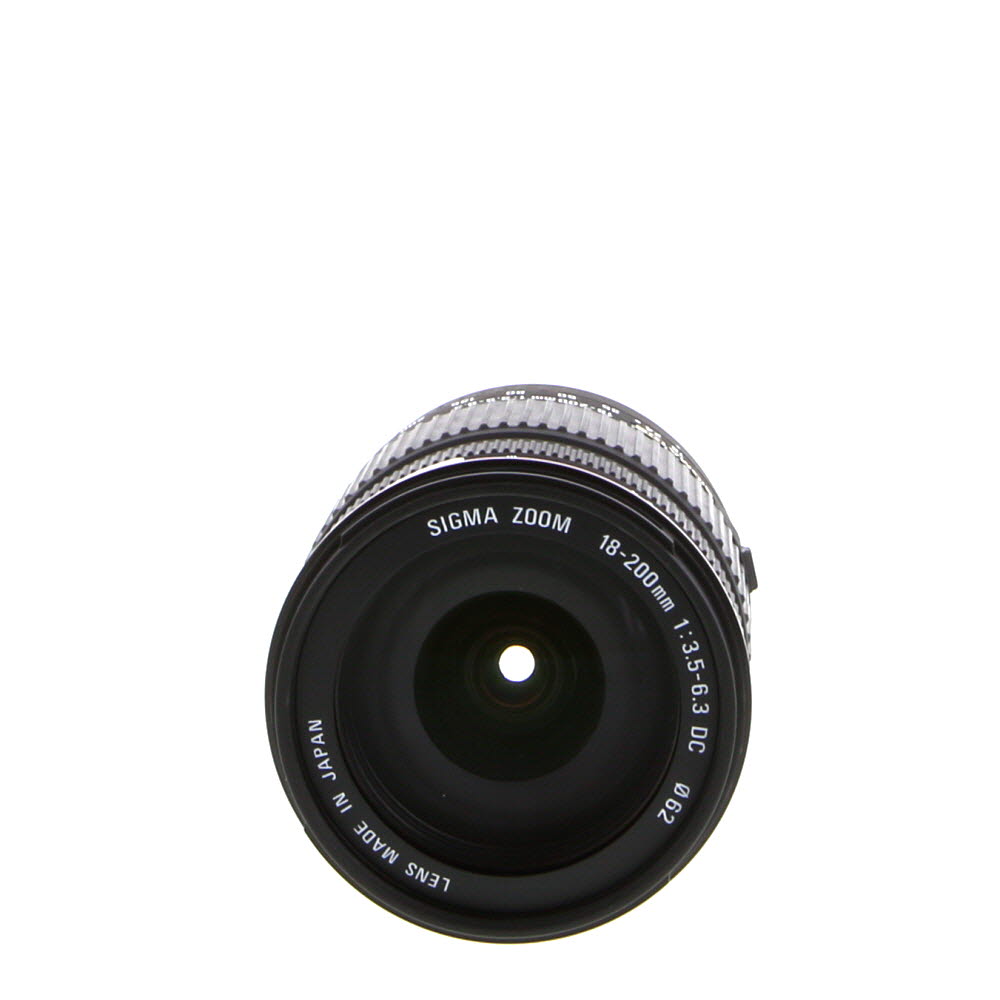 Sigma 18-200mm f/3.5-6.3 DC Macro APS-C Lens for Canon EF-S Mount