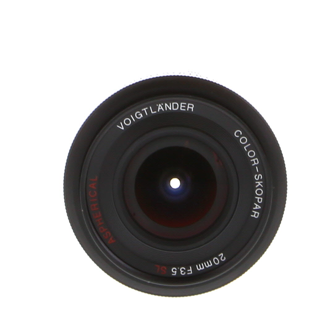 Voigtlander 20mm f/3.5 Color-Skopar SL (II) Aspherical AIS Manual Focus Lens for Nikon F