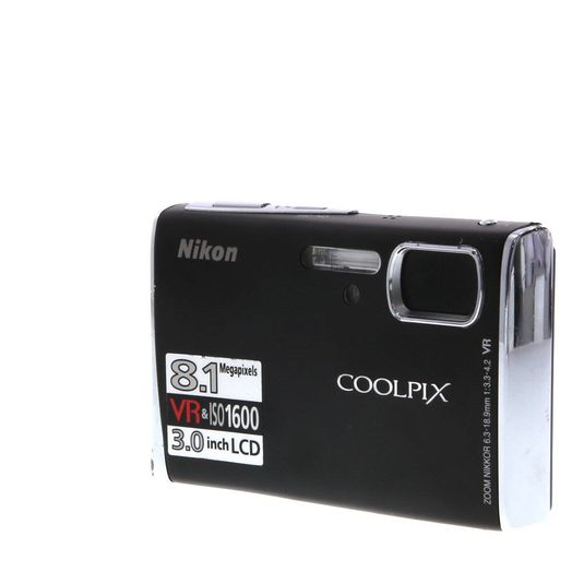 Nikon Coolpix S51 Digital Camera, Black {8.1MP}