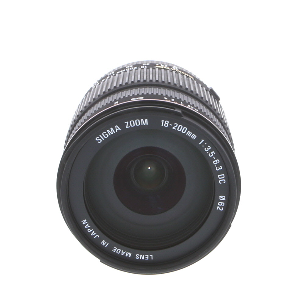 Sigma 18-200mm f/3.5-6.3 DC D AF Lens for Nikon APS-C