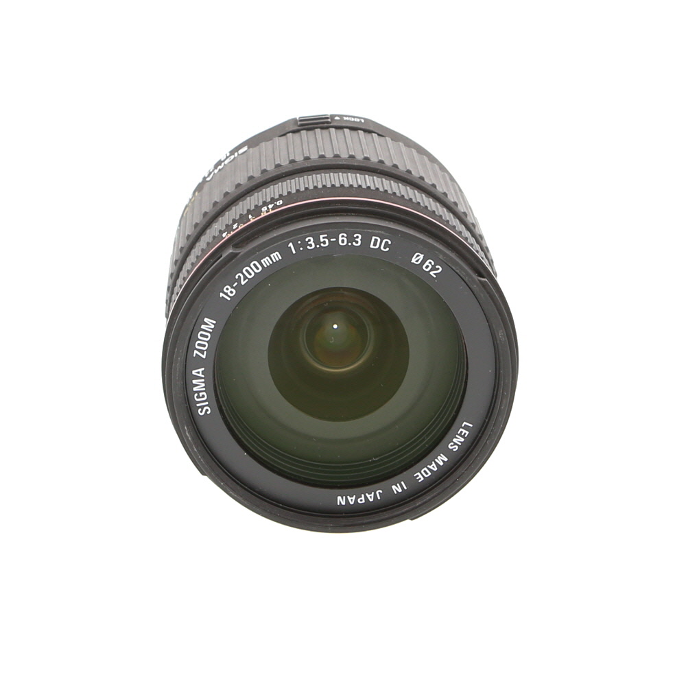 Sigma 18-200mm f/3.5-6.3 DC D AF Lens for Nikon APS-C DSLR