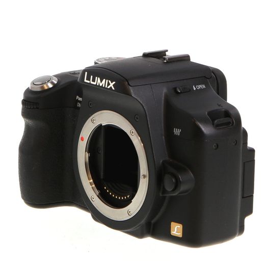 Panasonic Lumix DMC-L10 Four Thirds DSLR Camera Body, Black {10.1MP}