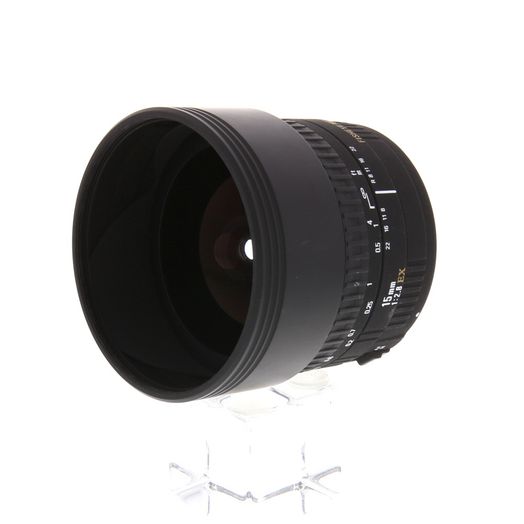 Sigma 15mm f/2.8 Fisheye EX Lens for Canon EF-Mount {Gel}