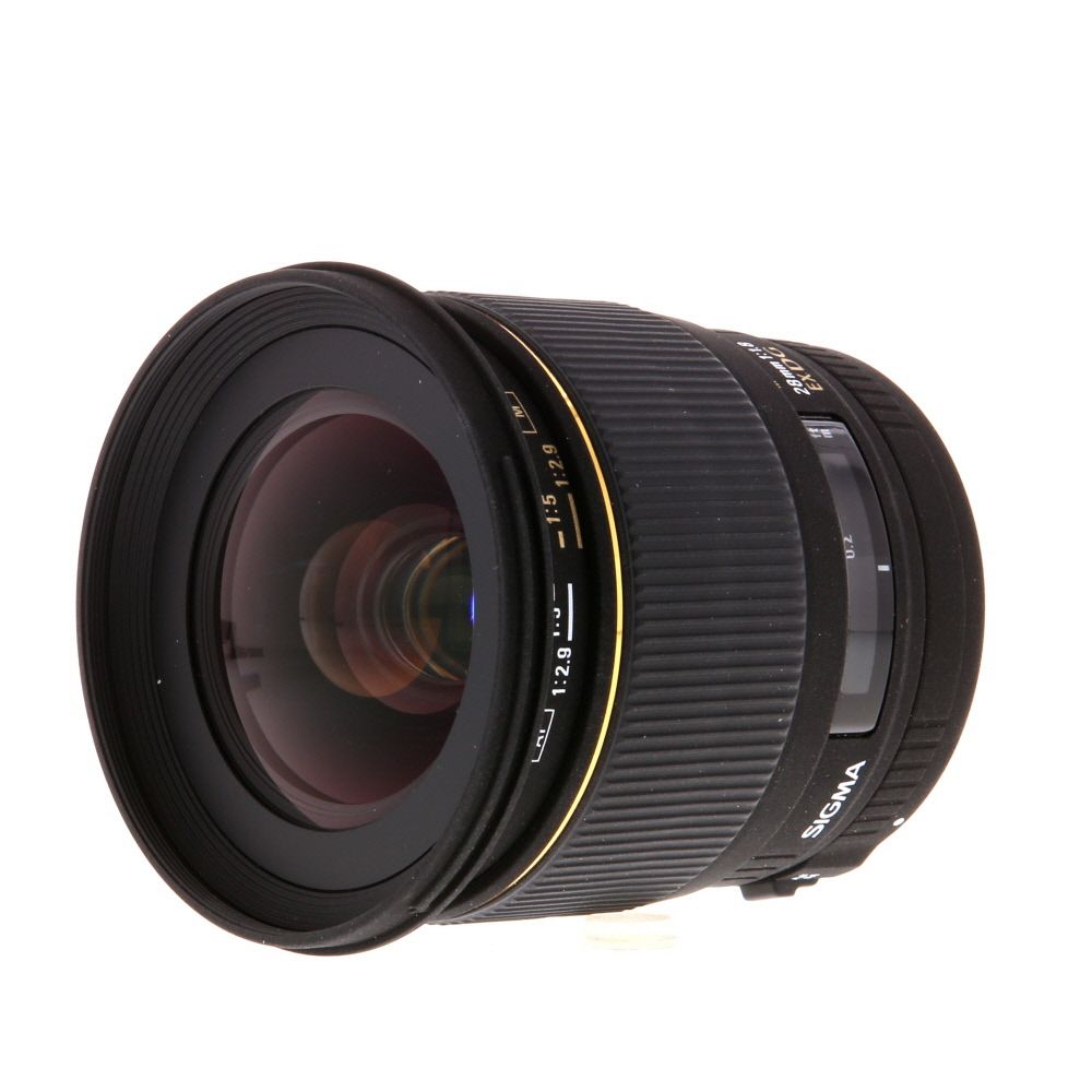 Sigma 28mm f/1.8 Macro EX DG Lens for Canon EF-Mount {77}