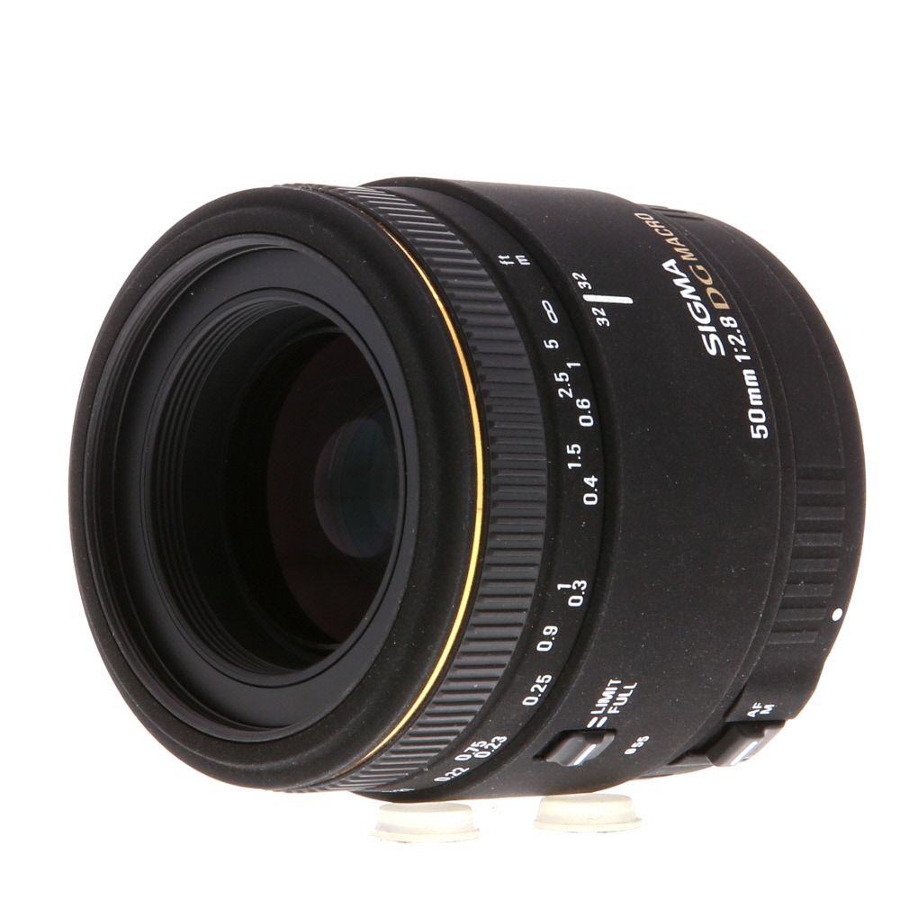 Sigma 50mm f/2.8 Macro EX DG Lens for Canon EF-Mount {55}