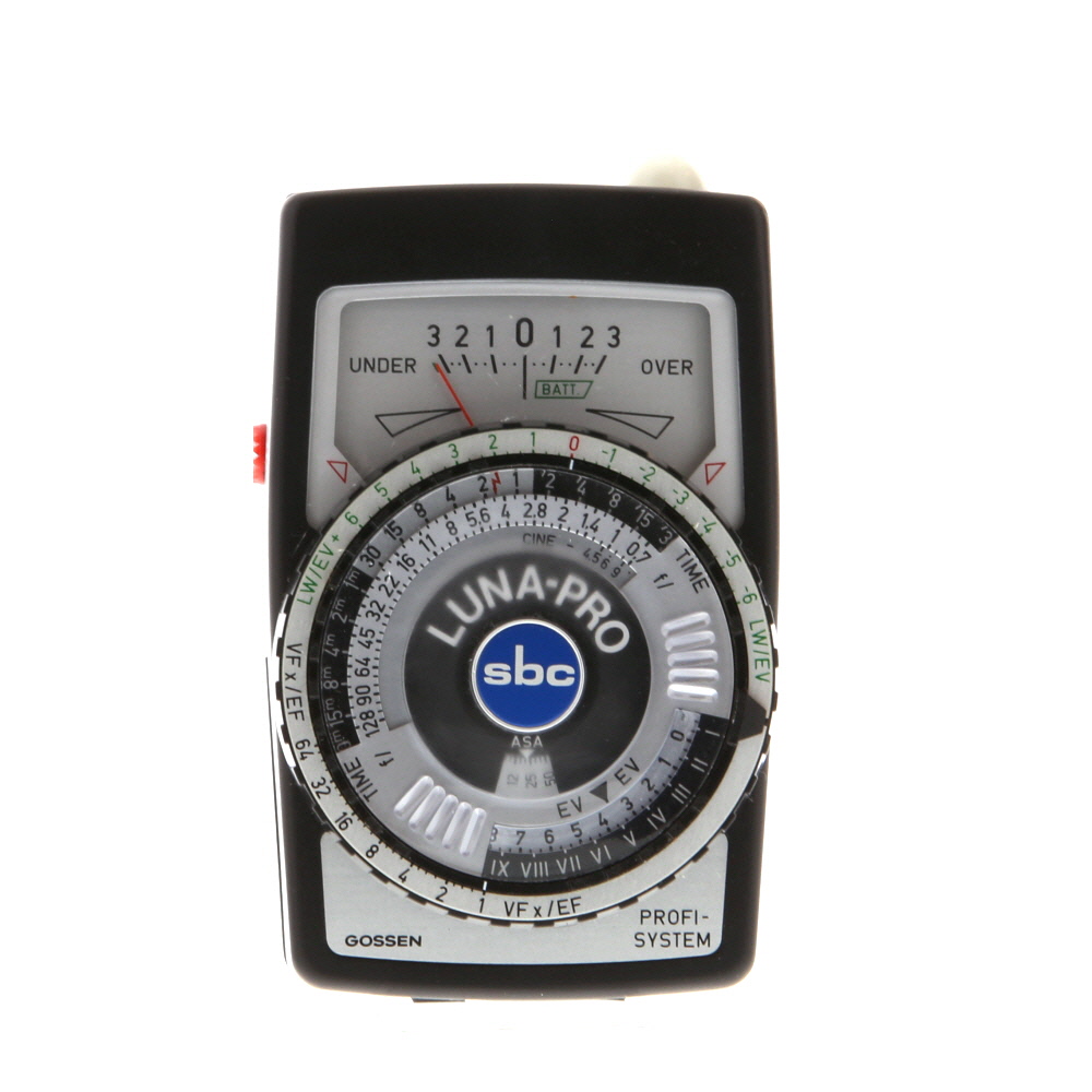 Gossen Luna-Pro SBC Light Meter for Photographers