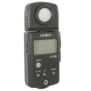 Minolta Color Meter IIIF (Ambient/Flash)
