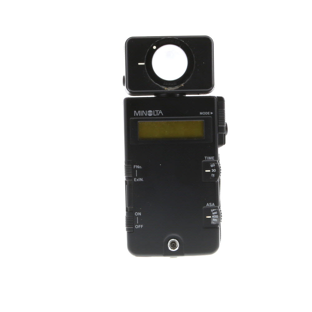 Minolta Flash Meter III with Spherical Diffuser (Ambient/Flash)