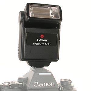 Canon 60F Speedlite Flash For Canon Manual Focus [GN56]