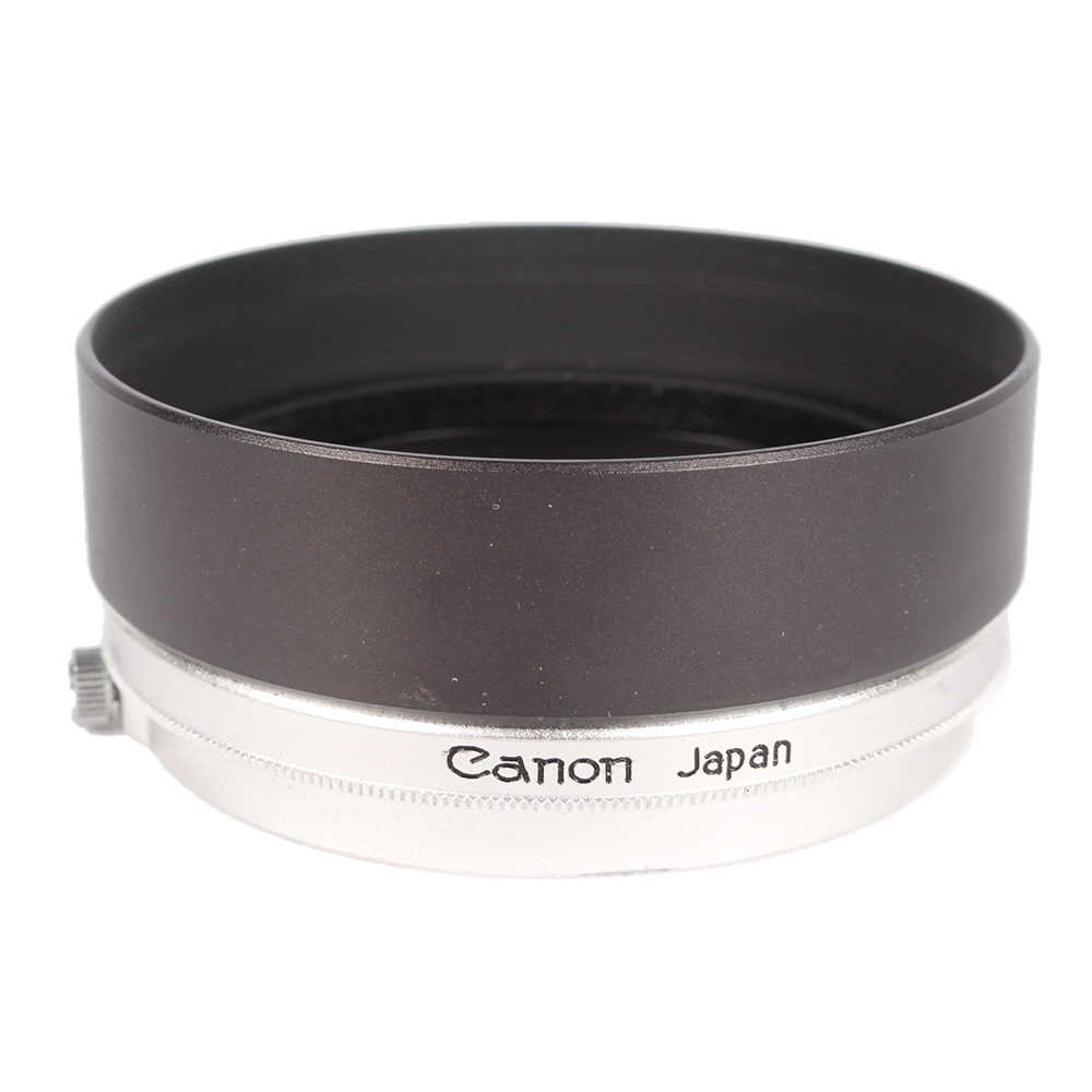 Canon New FD 50mm f/1.4 レンズ フード(BS-52)付 Canon BS-52 Lens Hood (50mm f/1.4 FD, 50mm f/1.8 FD)