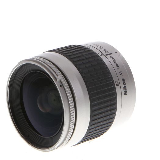 Nikon Nikkor 28-80mm F/3.3-5.6 G AF Lens, Silver {58} - Special