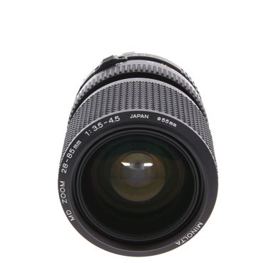 Minolta 28-85mm F/3.5-4.5 Macro 2-Touch MD Mount Manual Focus Lens {55}