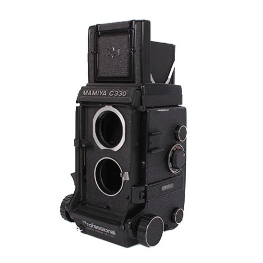 Mamiya C330 Twin Lens Reflex (TLR) Medium Format Camera Body, Black